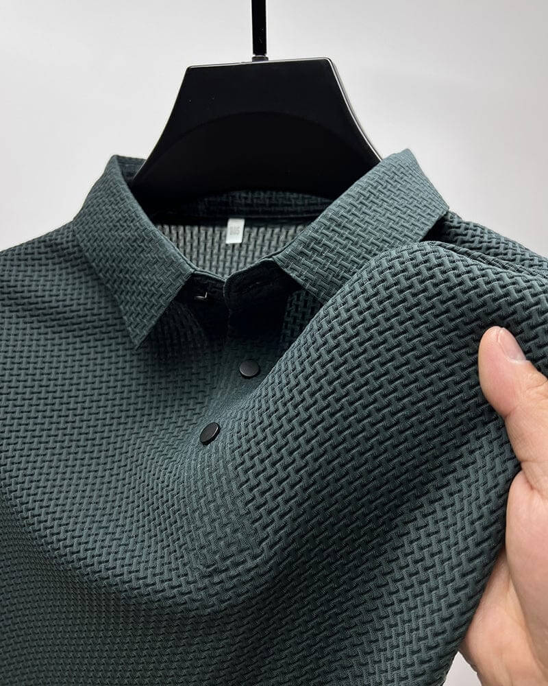 Elegant Comfort Polo Shirt for Men - Soft, Stylish Fit