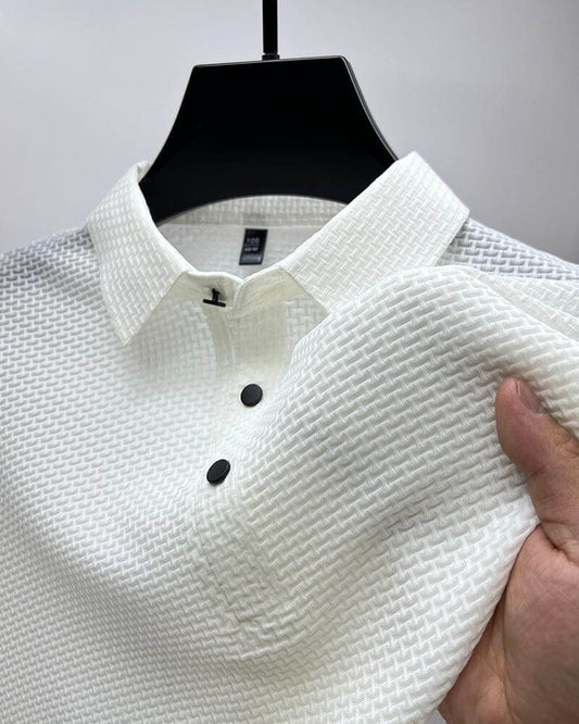 Elegant Comfort Polo Shirt for Men - Soft, Stylish Fit