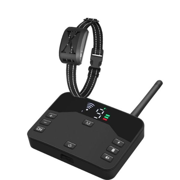 Wireless Dog Training Collar with Adjustable Area Fencing