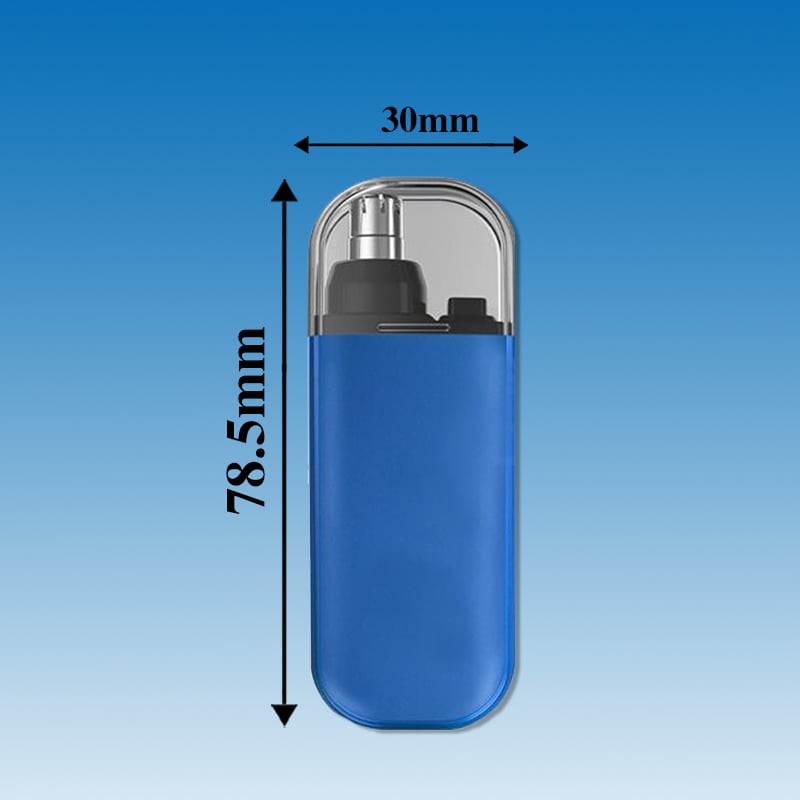 Rechargeable Portable Nose Hair Trimmer with Waterproof Design