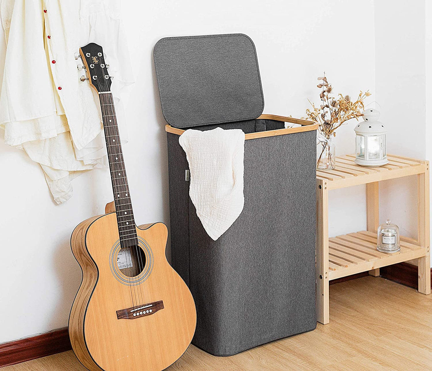 Bamboo Laundry Hamper - Stylish and Durable Design