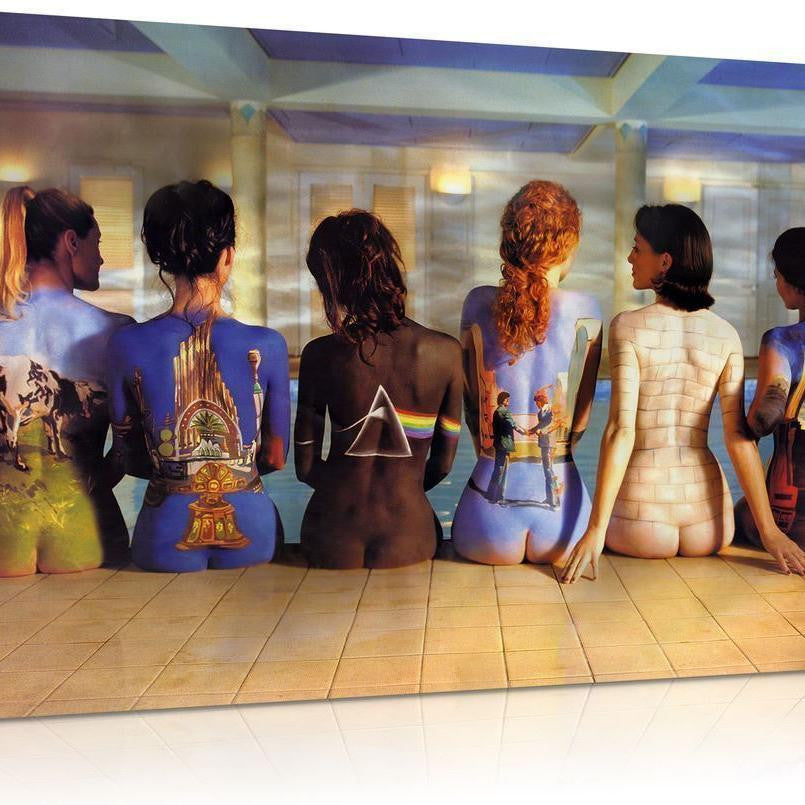 Framed Pink Floyd Album Cover Canvas Art