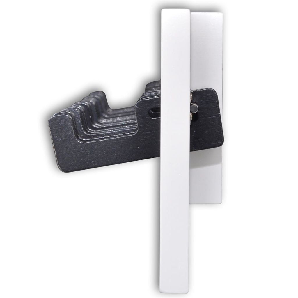 Piano Keyboard Wall-Mounted Coat Rack with Foldable Hooks