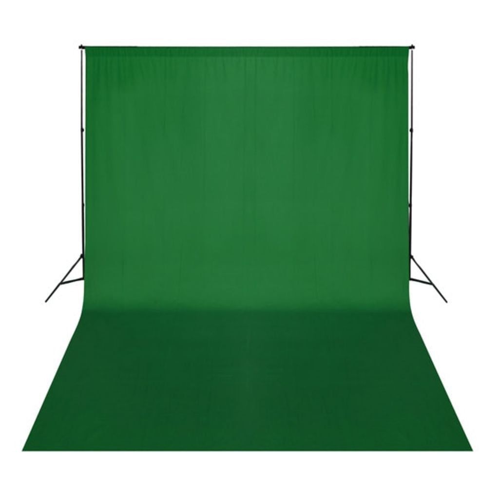 Green Cotton Chroma Key Backdrop 500 x 300 cm