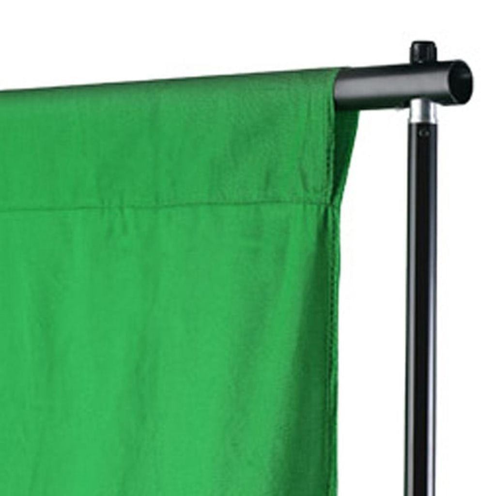 Green Chroma Key Backdrop 300 x 300 cm Cotton