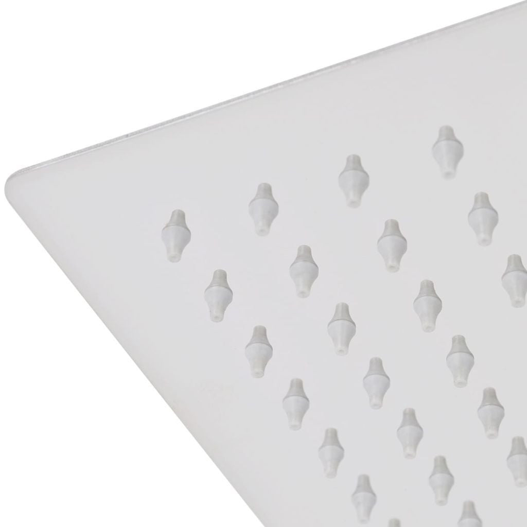 Stainless Steel Square Rain Shower Head 10x10 Inch