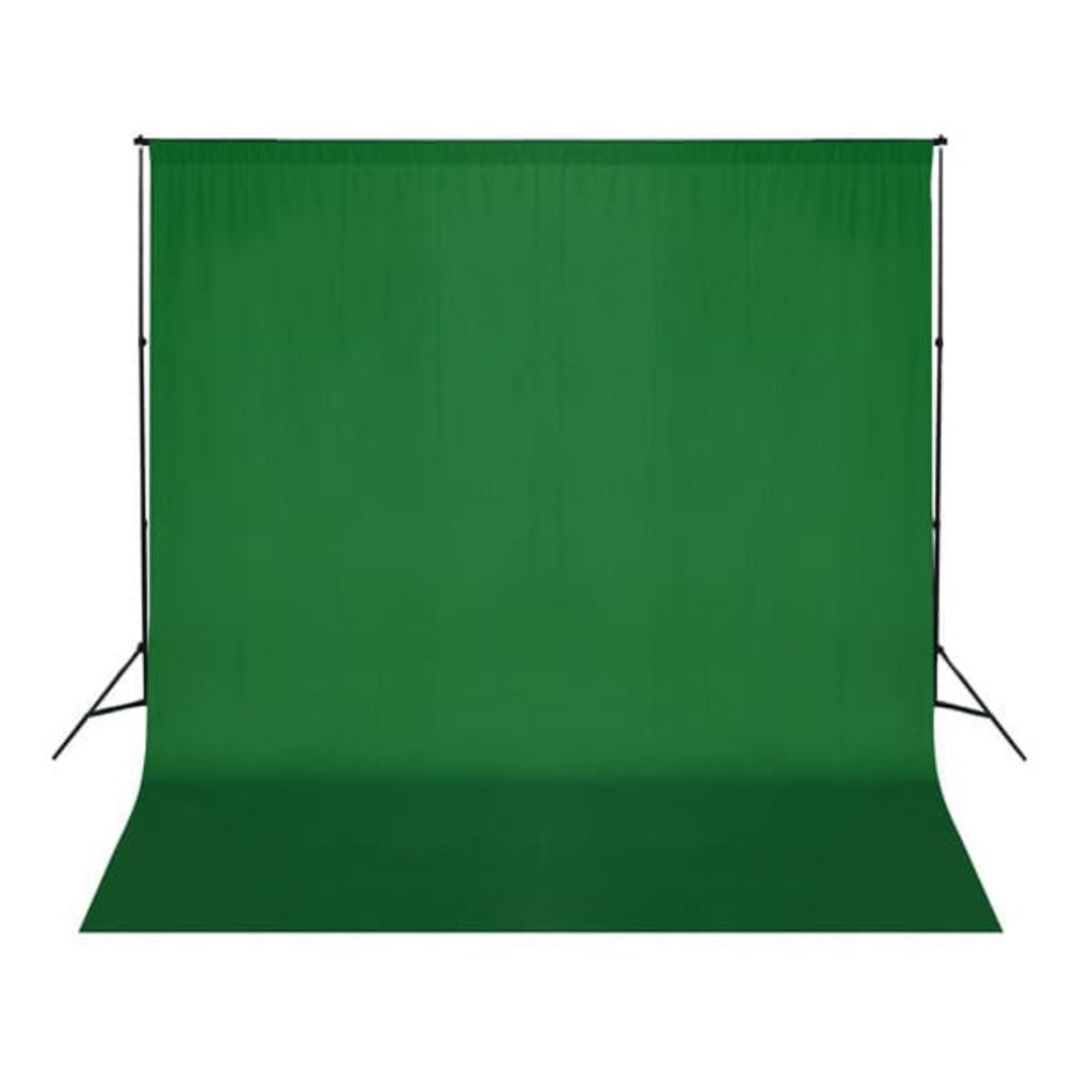 Green Chroma Key Backdrop 300 x 300 cm Cotton