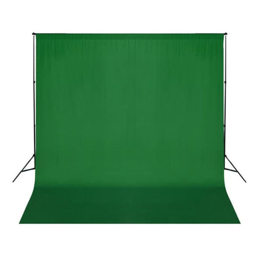 Green Chroma Key Backdrop 300 x 300 cm Cotton