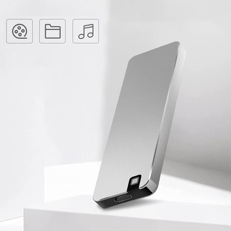 Portable External SSD with Shock-Resistant Design and High-Speed USB 3.2 Transfers