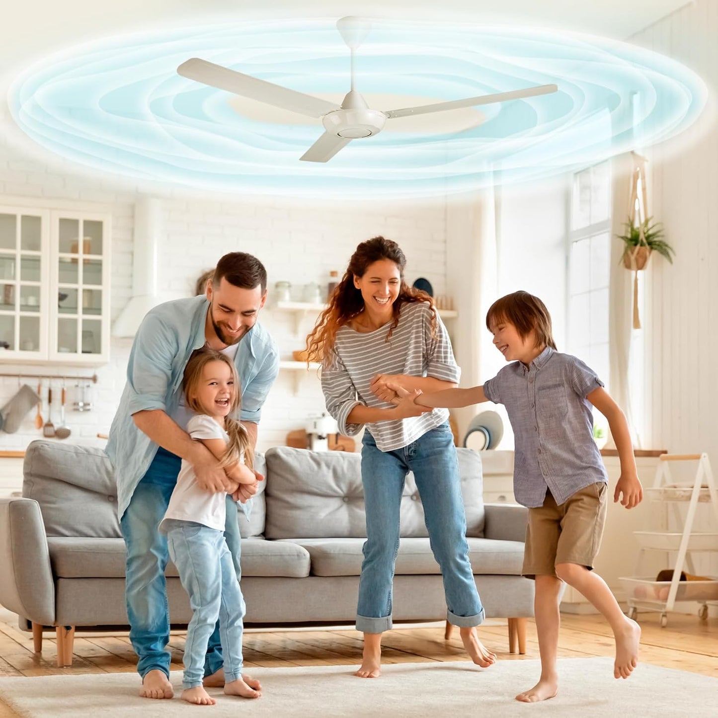 Ceiling Fan Air Purifier Pads for Allergies and Hay Fever