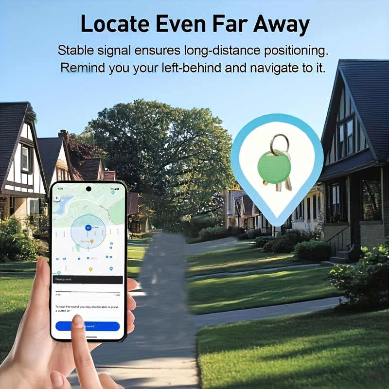 GPS Key Finder with Wireless Tracking and Long Battery Life