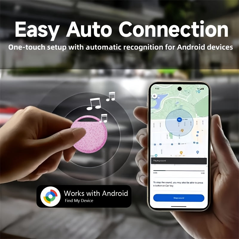 GPS Key Finder with Wireless Tracking and Long Battery Life
