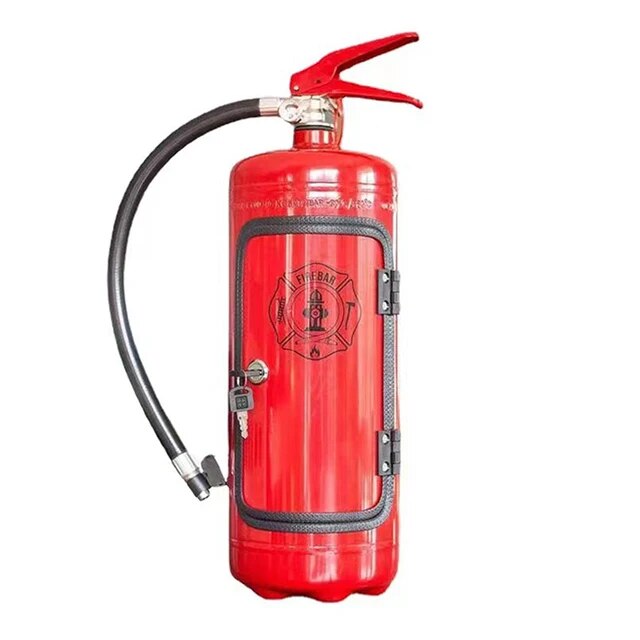 Discreet Fire Extinguisher Beverage Storage Minibar