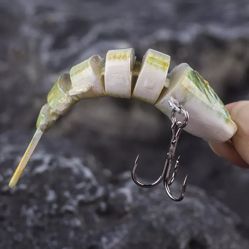 Lifelike 10cm Movable Bait for Pike, Perch & Trout