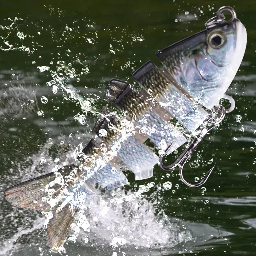 Lifelike 10cm Movable Bait for Pike, Perch & Trout
