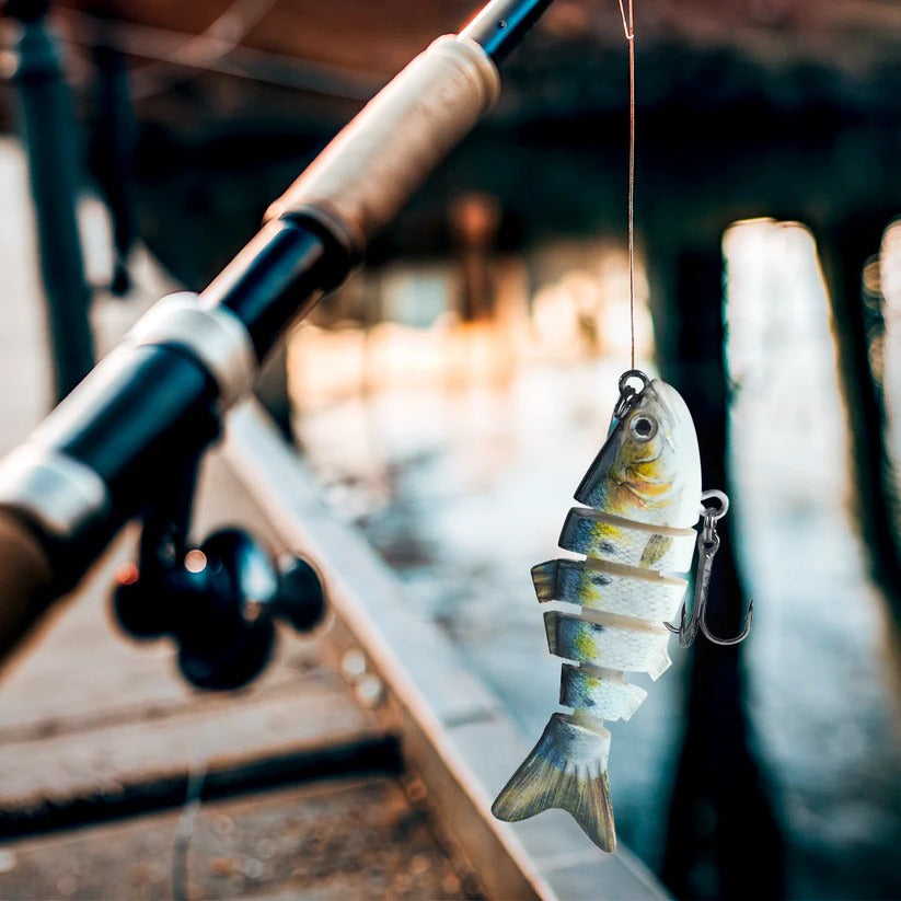 Lifelike 10cm Movable Bait for Pike, Perch & Trout