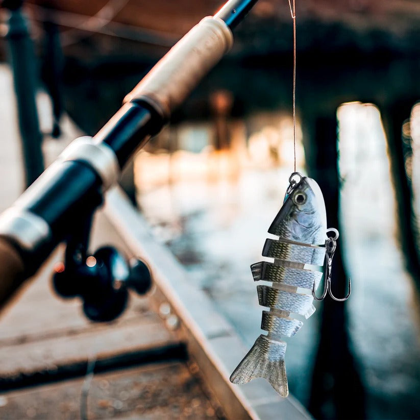 Lifelike 10cm Movable Bait for Pike, Perch & Trout