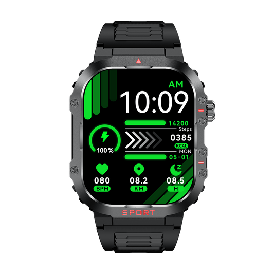 Smartwatch for Glucose, Heart Rate & Activity Tracking