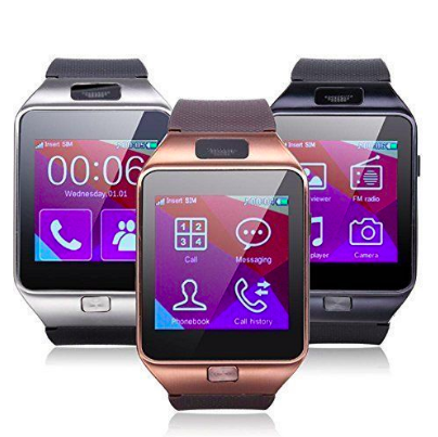 Smartwatch with Health Monitoring and Bluetooth Connectivity