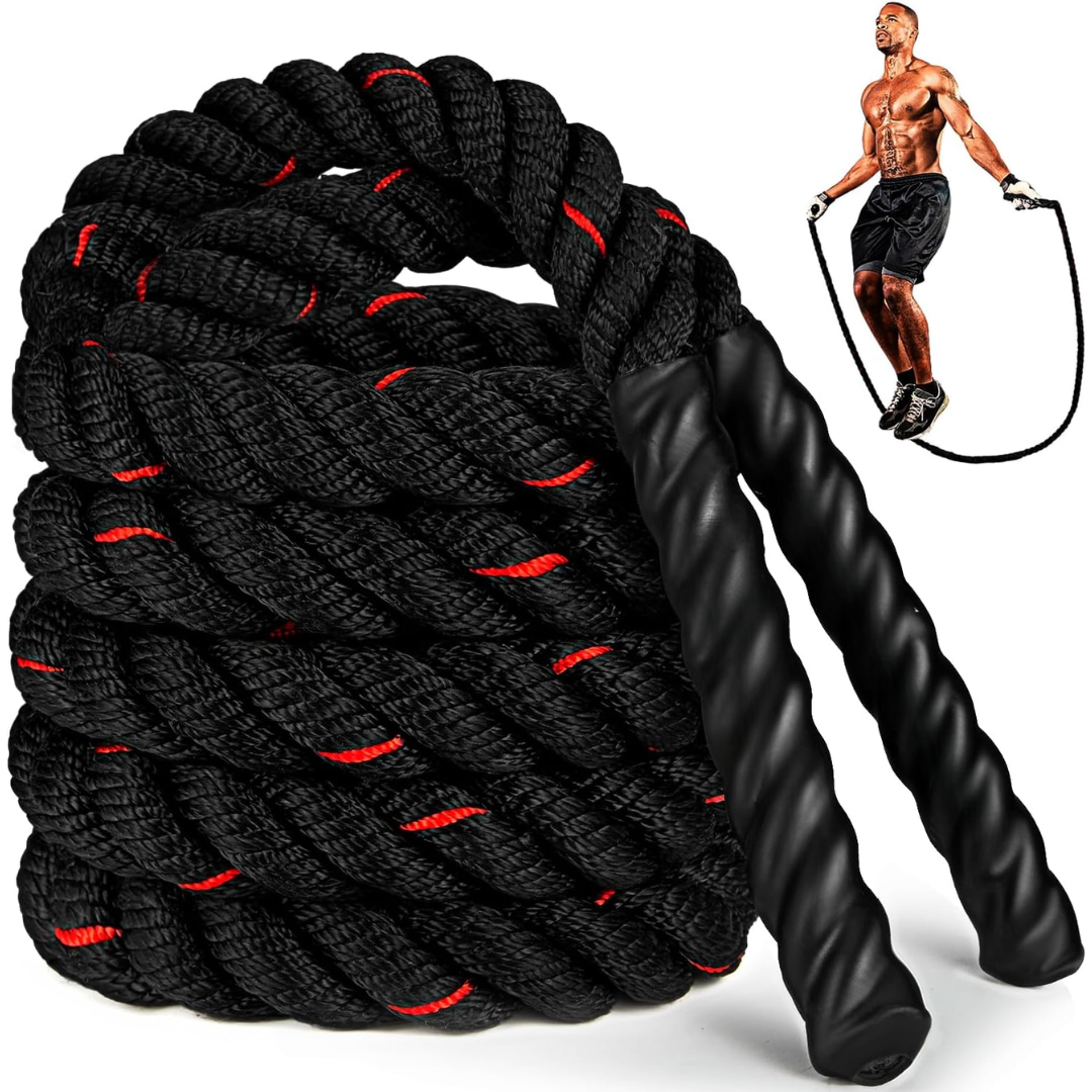 Adjustable Training Jump Rope for Strength and Conditioning