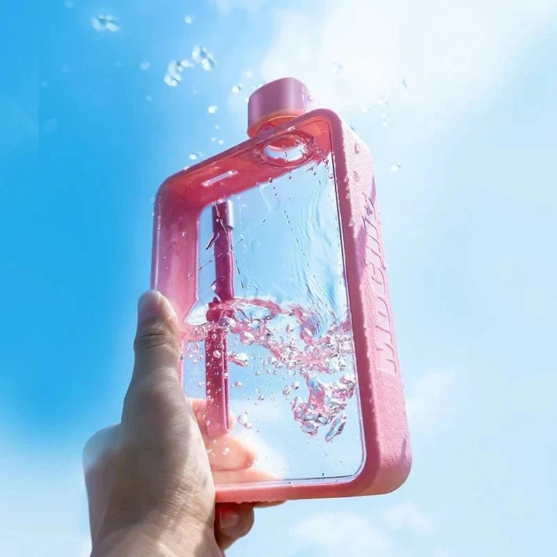 Transparent 13 oz Sports Water Bottle