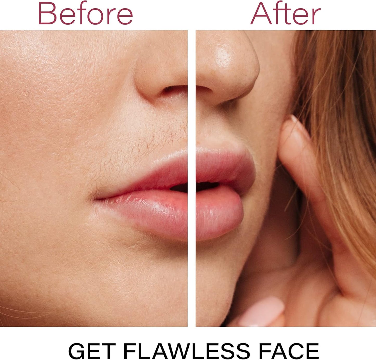 Electric Facial Hair Remover for Women - Painless Dermaplaning Tool