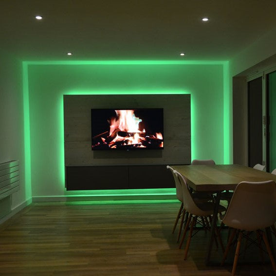 Remote Controlled LED Strip Light with Color Options
