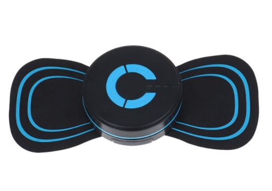Portable Shiatsu Massager with Heating Function and Adjustable Intensity