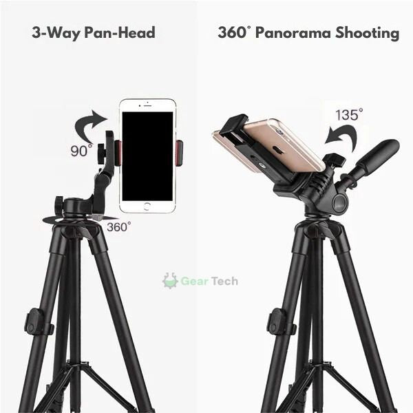 3-in-1 Adjustable Mobile Stand with Bluetooth Remote