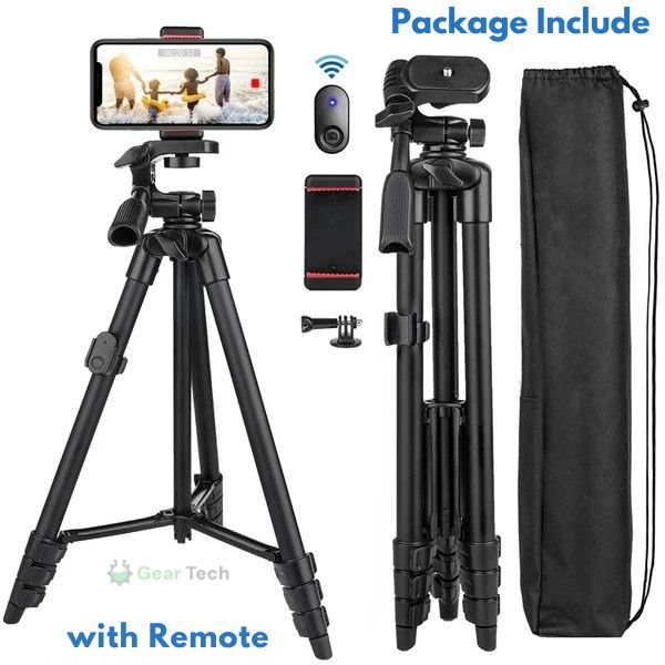 3-in-1 Adjustable Mobile Stand with Bluetooth Remote