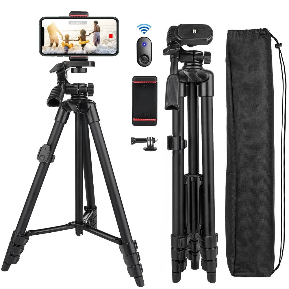 3-in-1 Adjustable Mobile Stand with Bluetooth Remote
