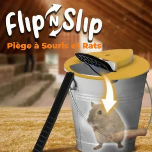 Flip & Slide Mouse and Rat Trap for Clean and Eco-Friendly Rodent Control