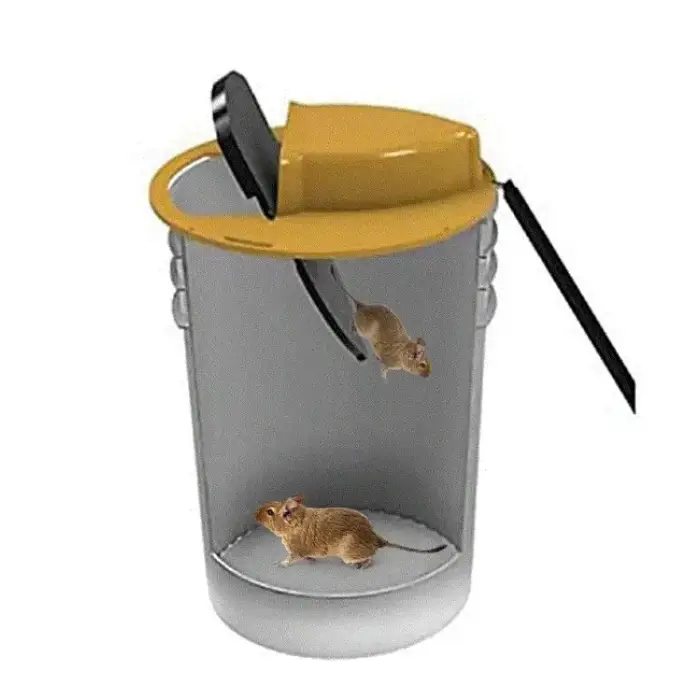 Flip & Slide Mouse and Rat Trap for Clean and Eco-Friendly Rodent Control