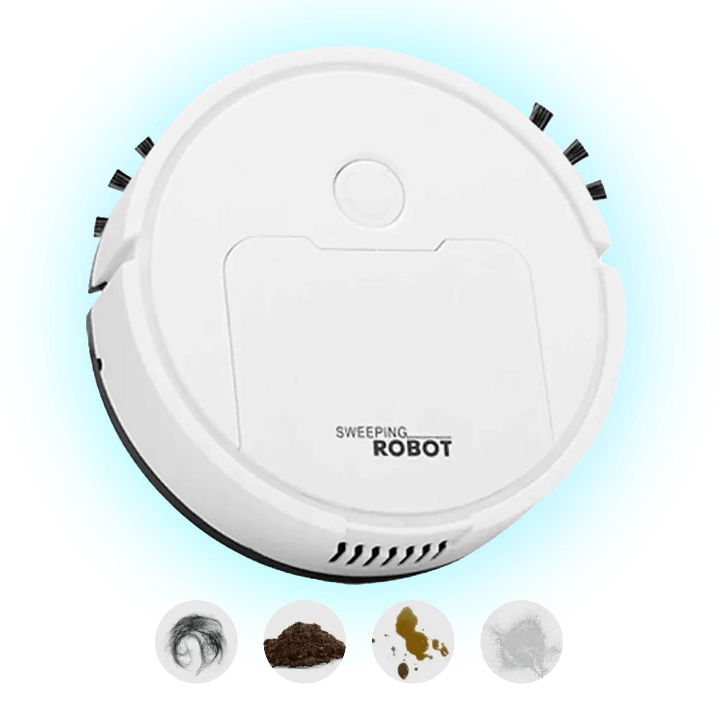 Robot Vacuum Cleaner with Sweeping, Mopping, and Smart Navigation