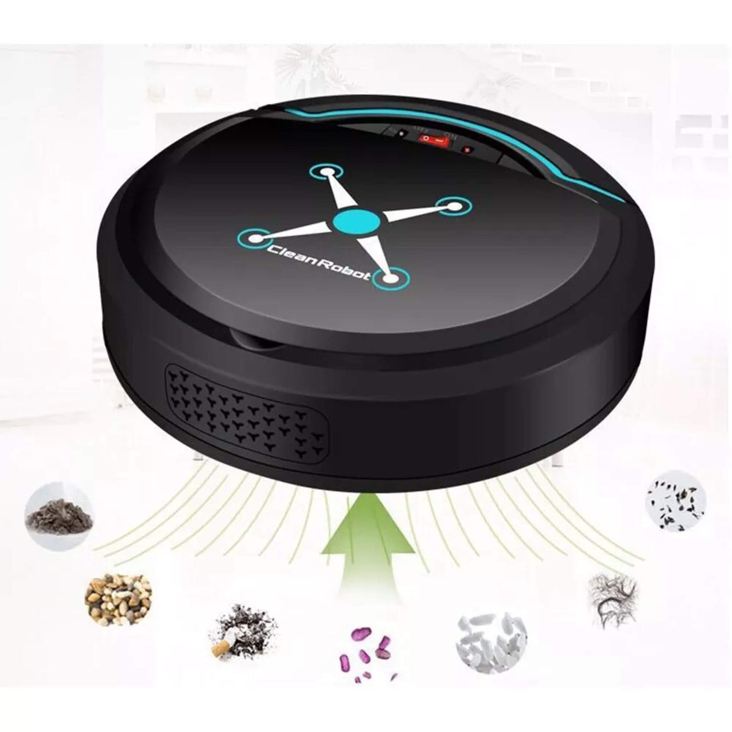 Robot Vacuum Cleaner with Sweeping, Mopping, and Smart Navigation