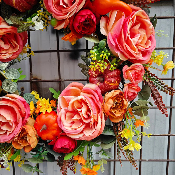 Natural Decorative Wreath for Indoor and Outdoor Use