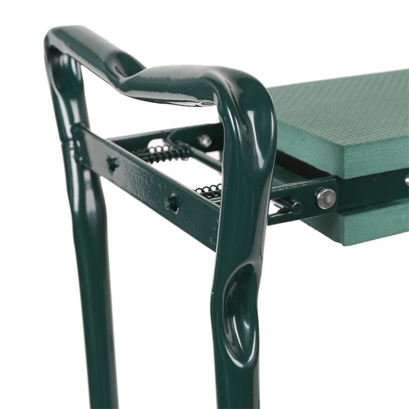Comfortable Garden Chair with Soft Kneeling Pad and Tool Pockets