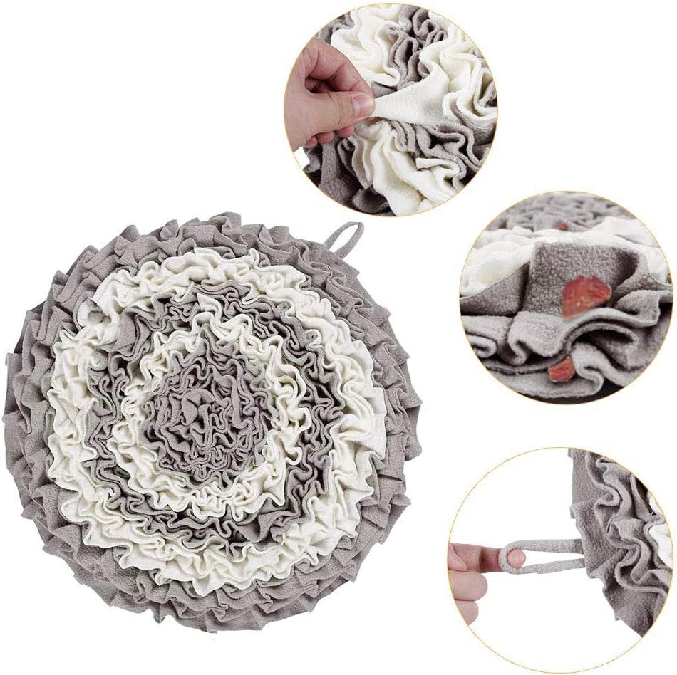 Dog Snuffle Mat for Healthy Eating - Durable Synthetic Fiber