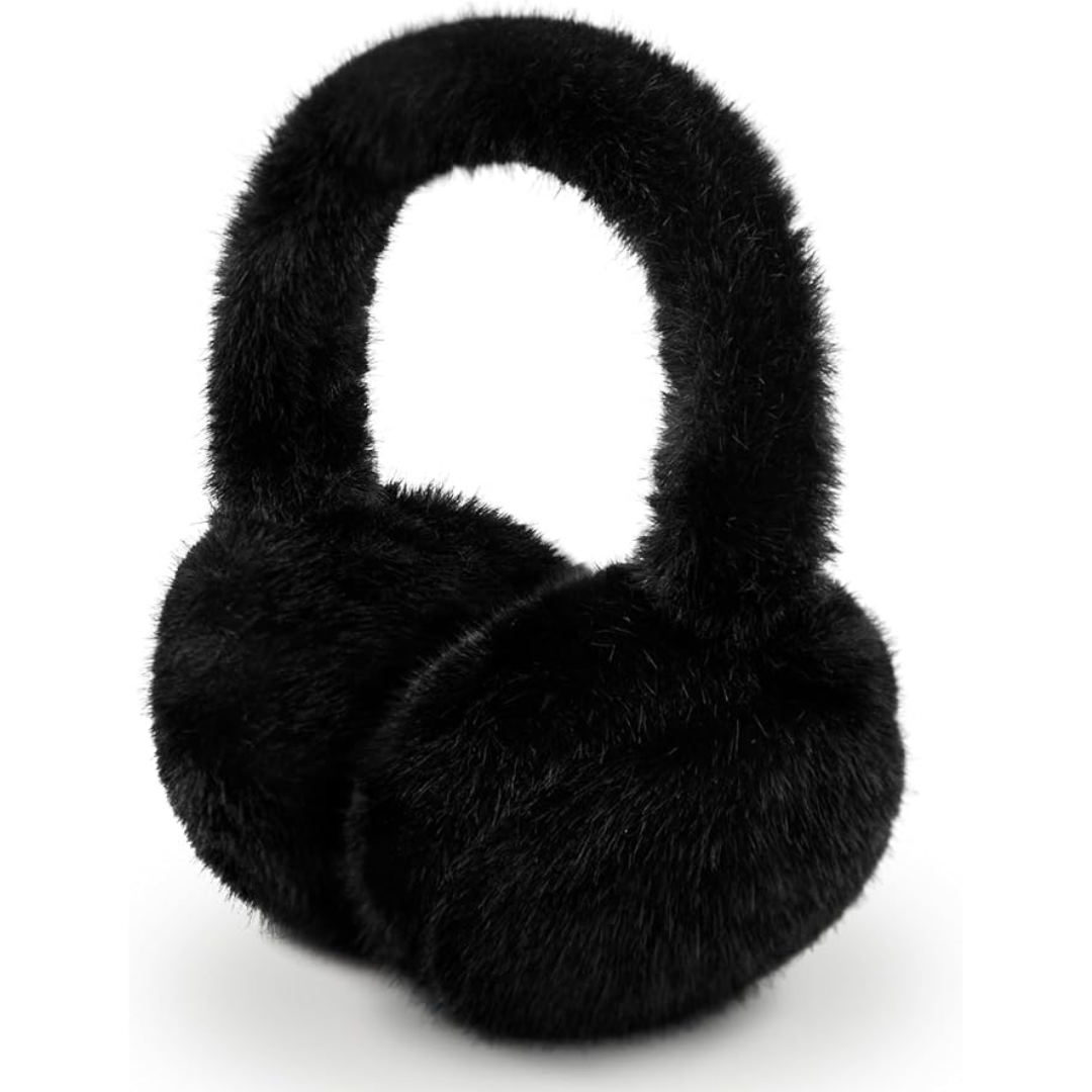 Foldable Faux Fur Winter Ear Warmers for Women