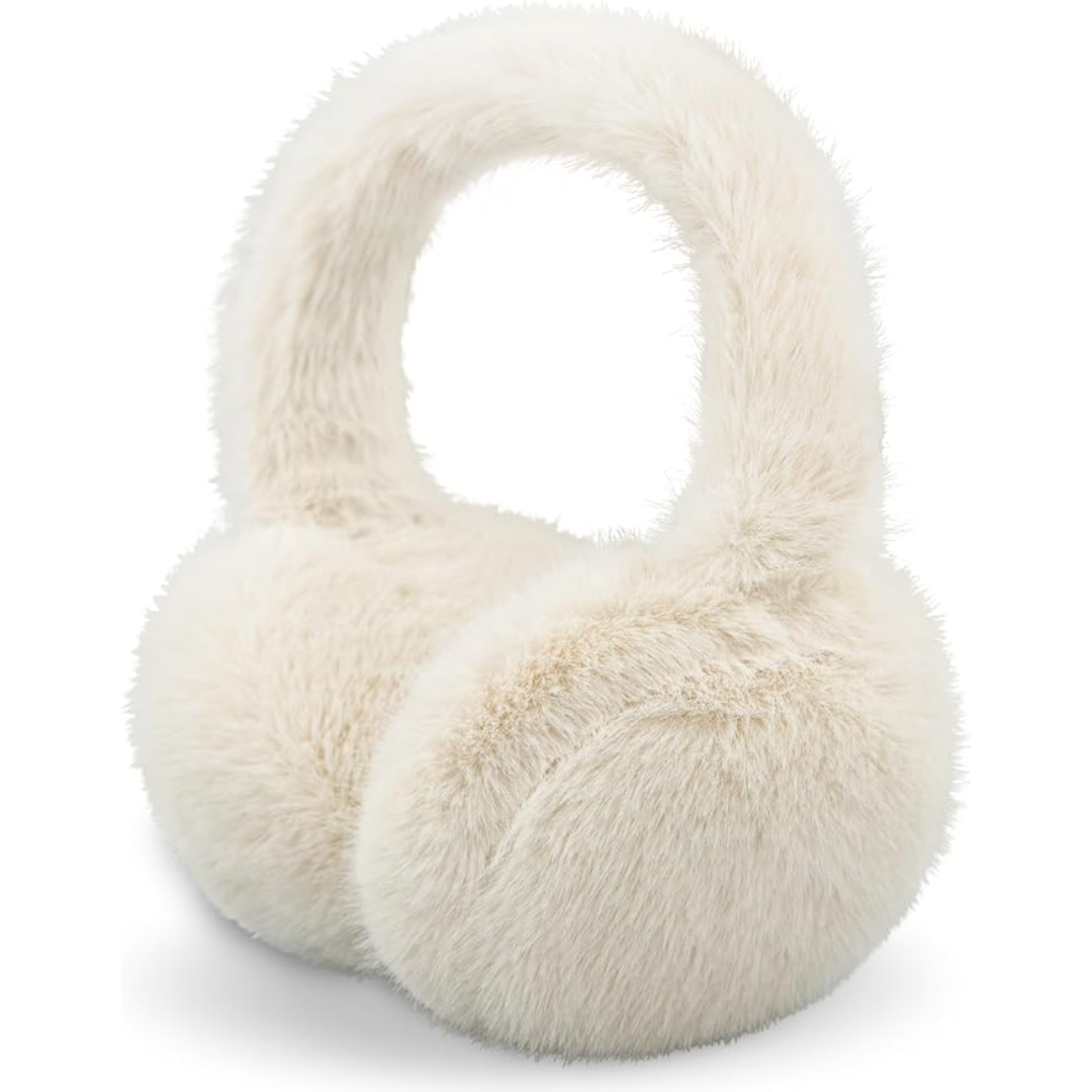 Foldable Faux Fur Winter Ear Warmers for Women