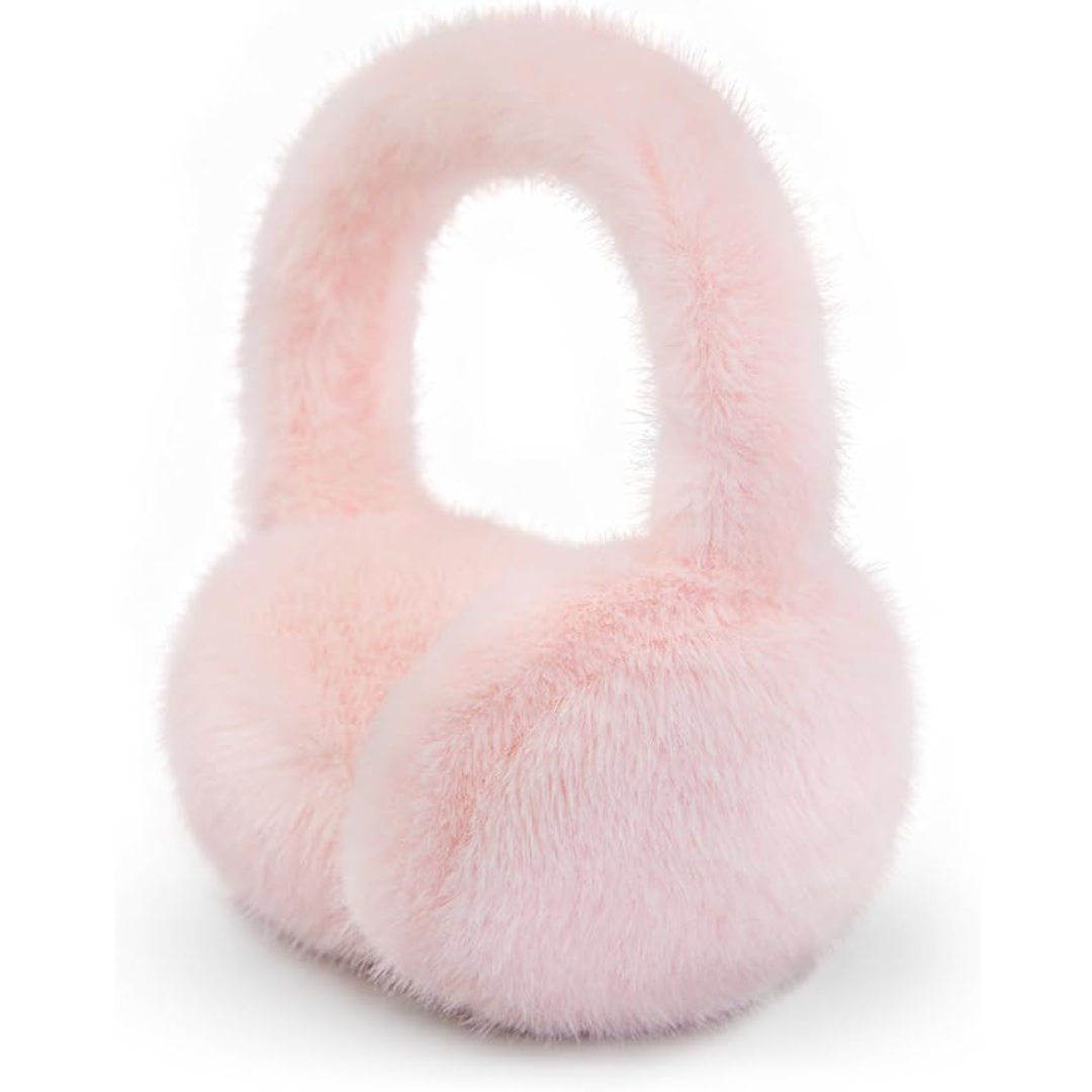 Foldable Faux Fur Winter Ear Warmers for Women