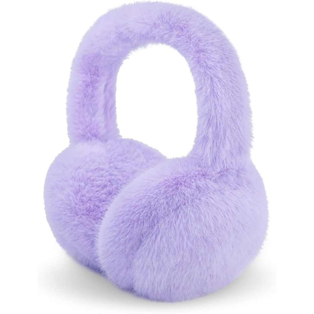 Foldable Faux Fur Winter Ear Warmers for Women