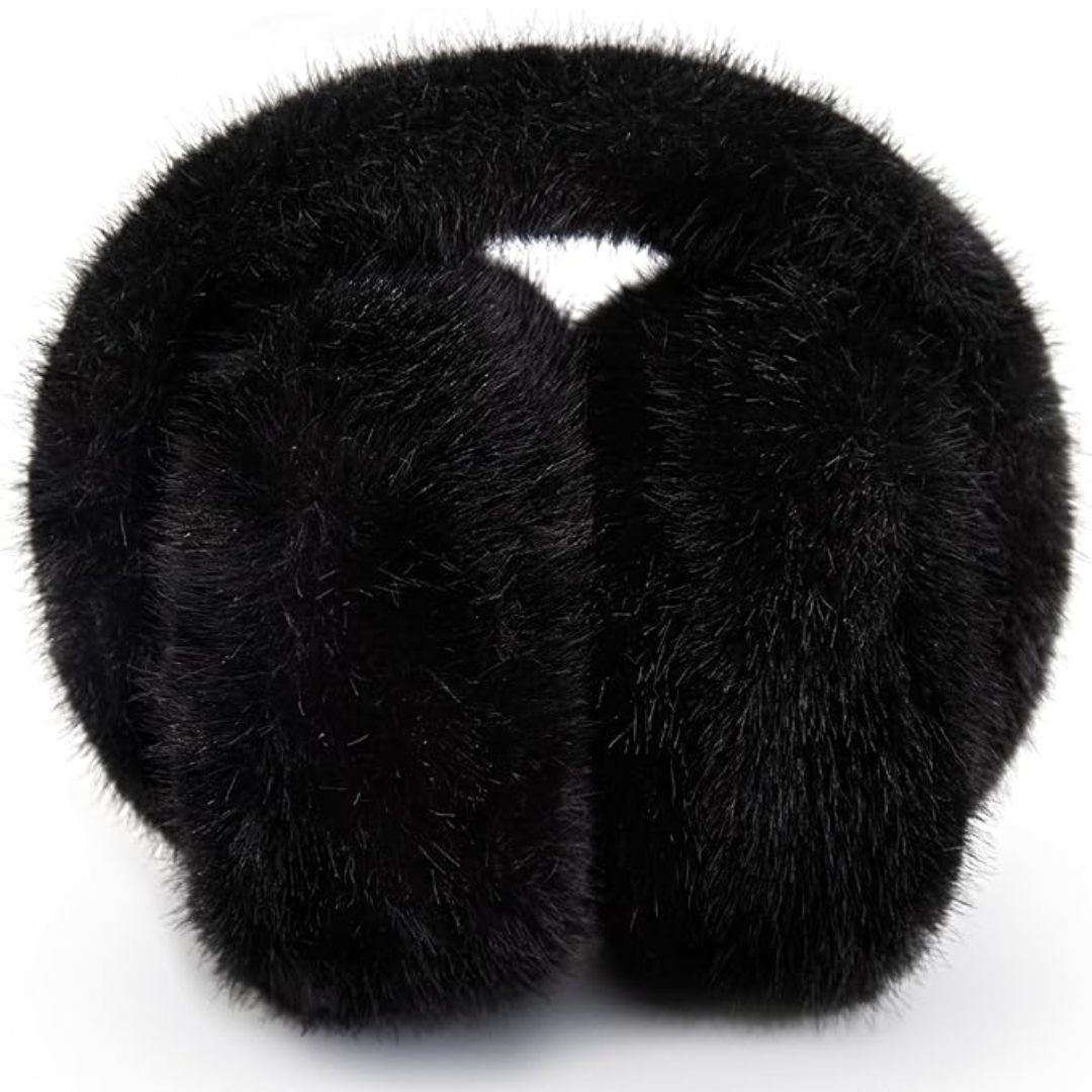Foldable Faux Fur Winter Ear Warmers for Women