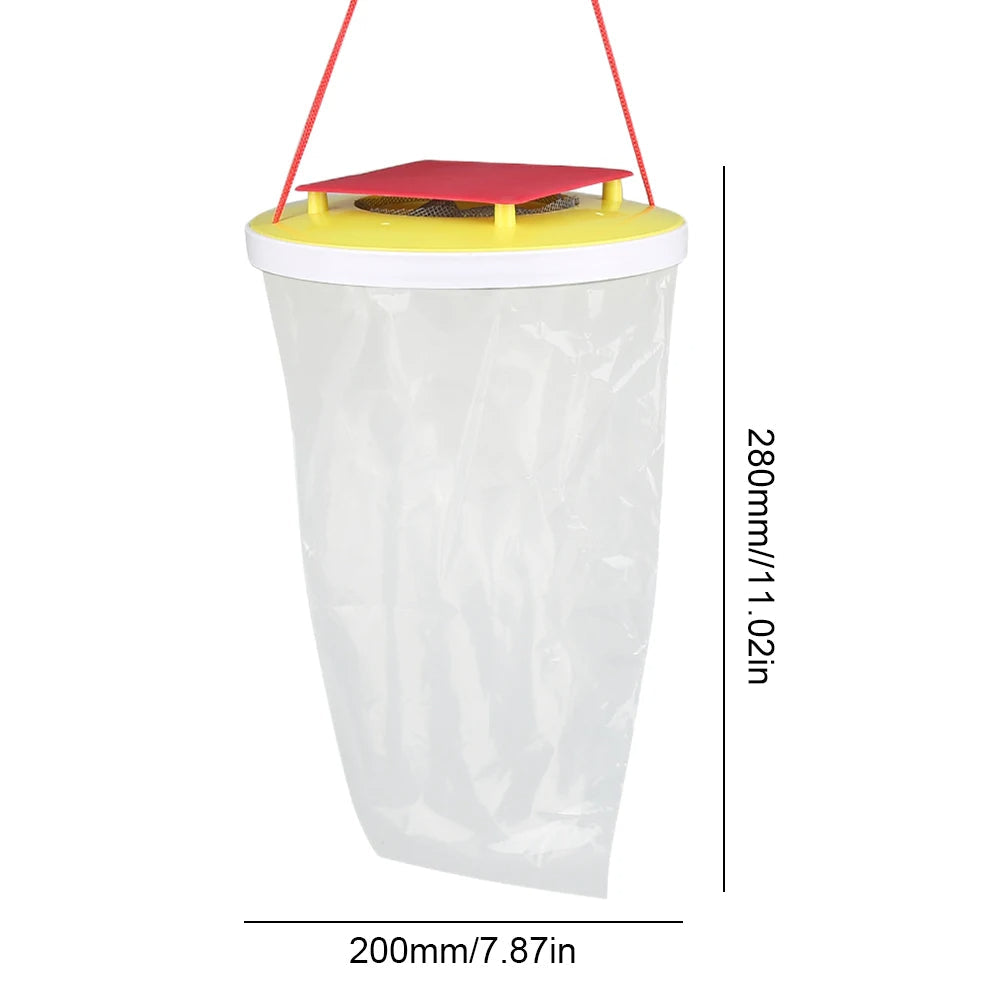 Eco-Friendly Disposable Fly Trap for Outdoor Use