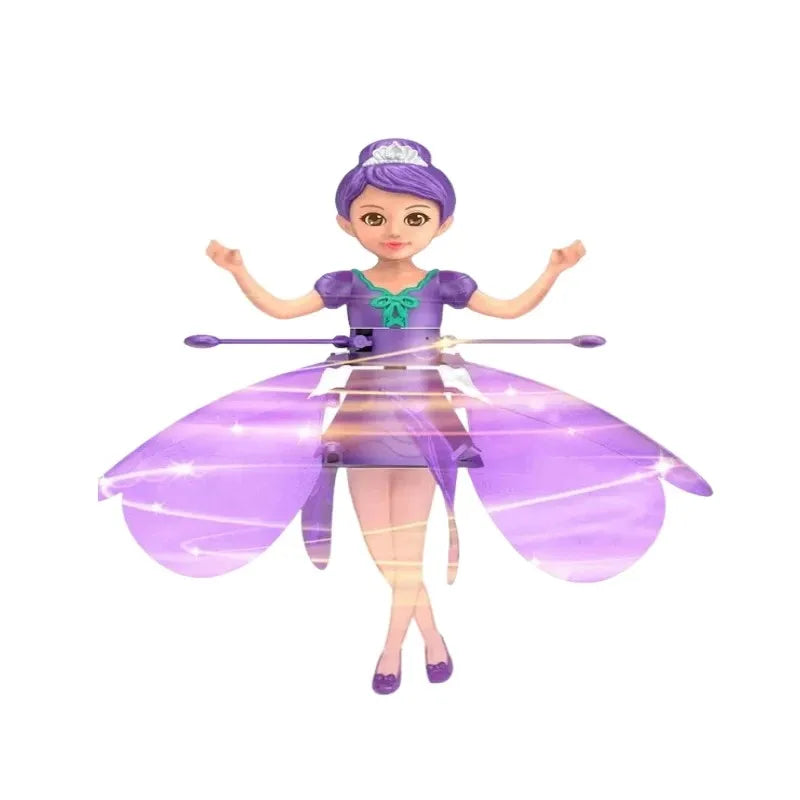 Gesture-Controlled Flying Doll with LED Lights