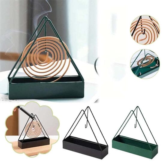 Iron Mosquito Coil Holder for Indoor and Outdoor Use