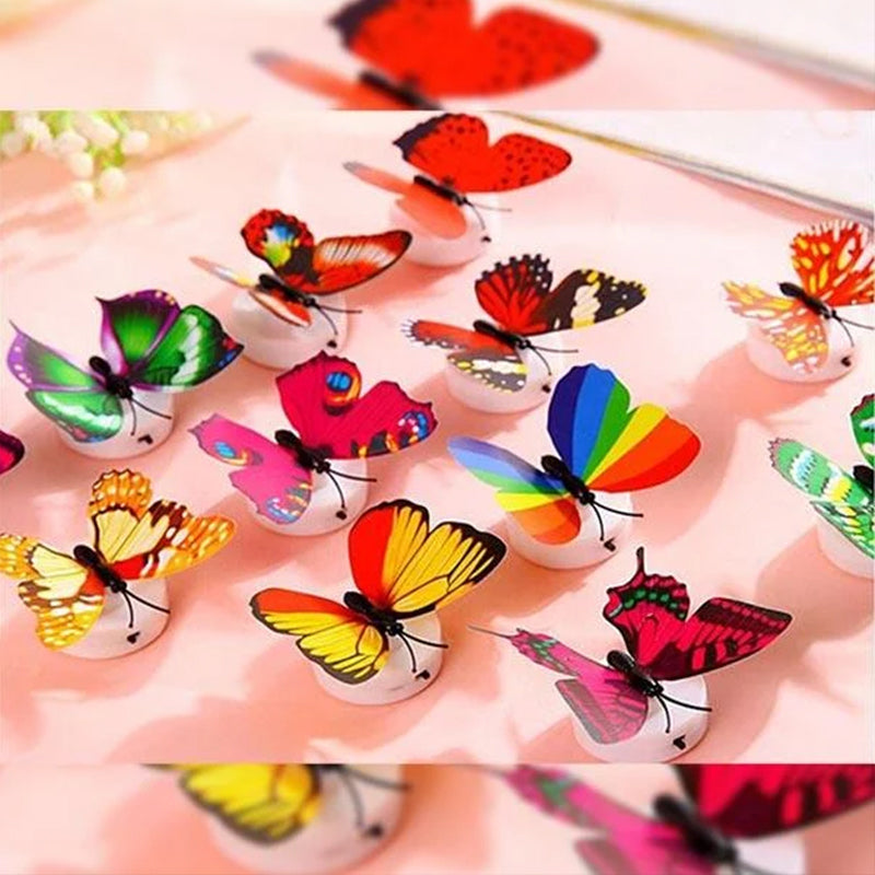 3D LED Butterfly Night Light Decoration