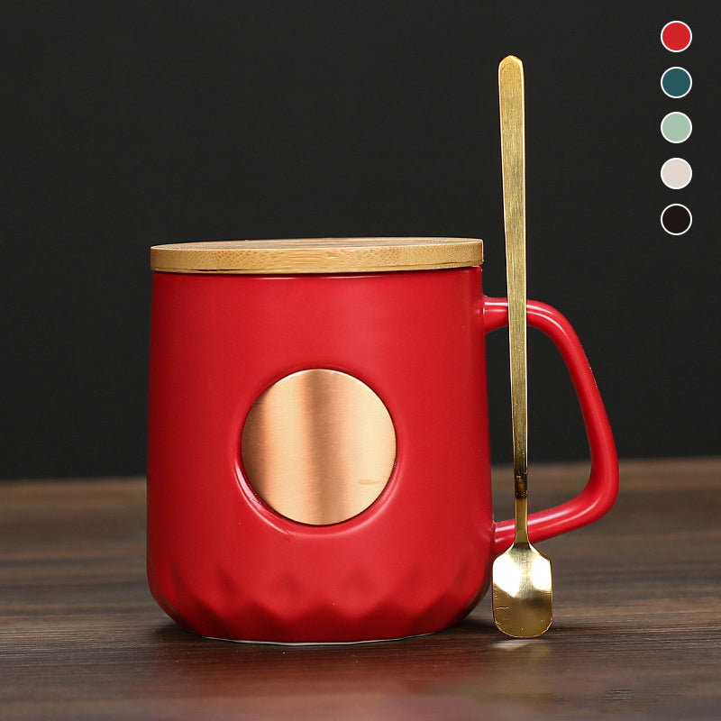 Ceramic Bronze Starbucks Coffee Mug 401-500ml