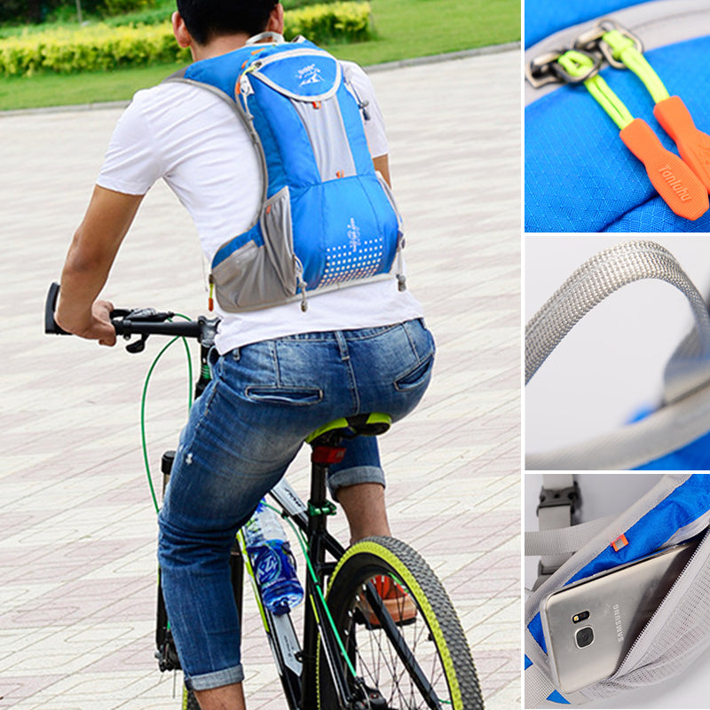 Hydration Bicycle Backpack with Multiple Storage Compartments