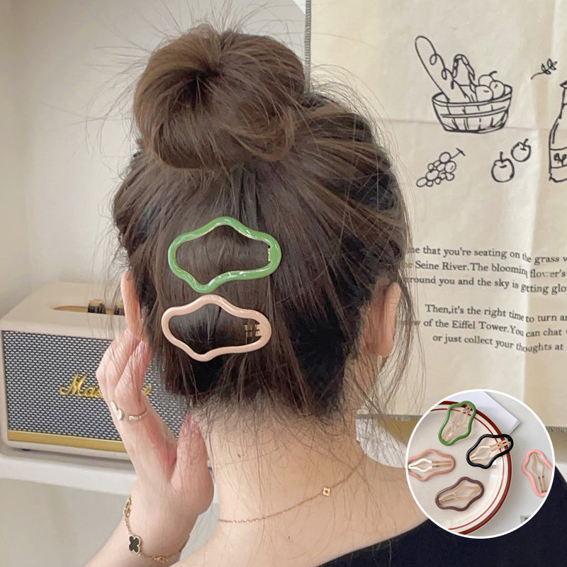 Cloud-Shaped Non-Slip Hair Clip in Assorted Colors
